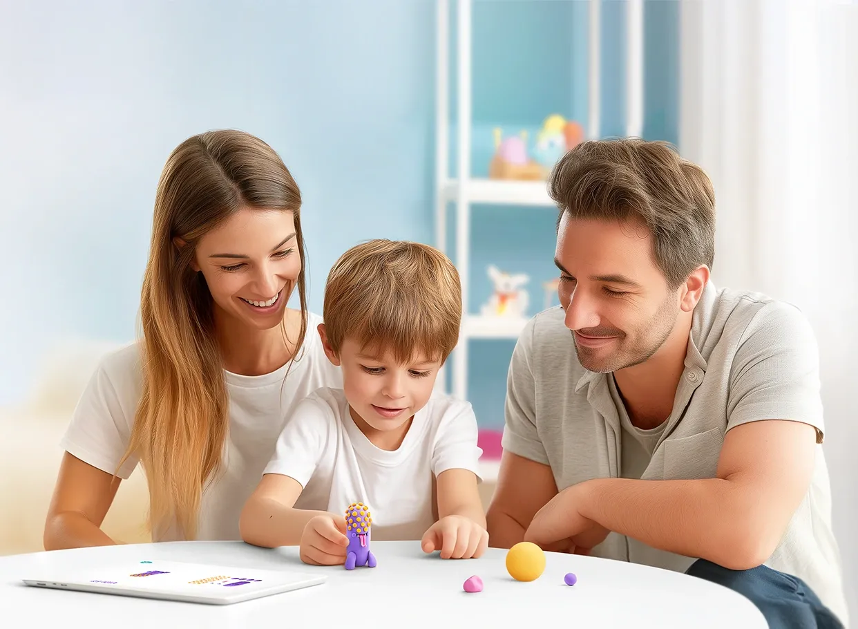 LET’S SCULPT & PLAY WITH AIR-DRY CLAY