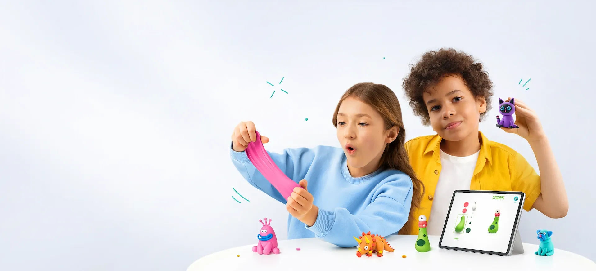 SCULPT YOUR OWN WORLD WITH HEY CLAY