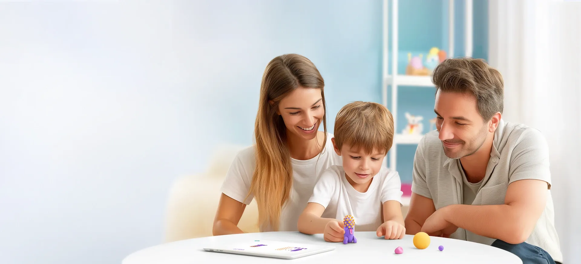 LET’S SCULPT & PLAY WITH AIR-DRY CLAY