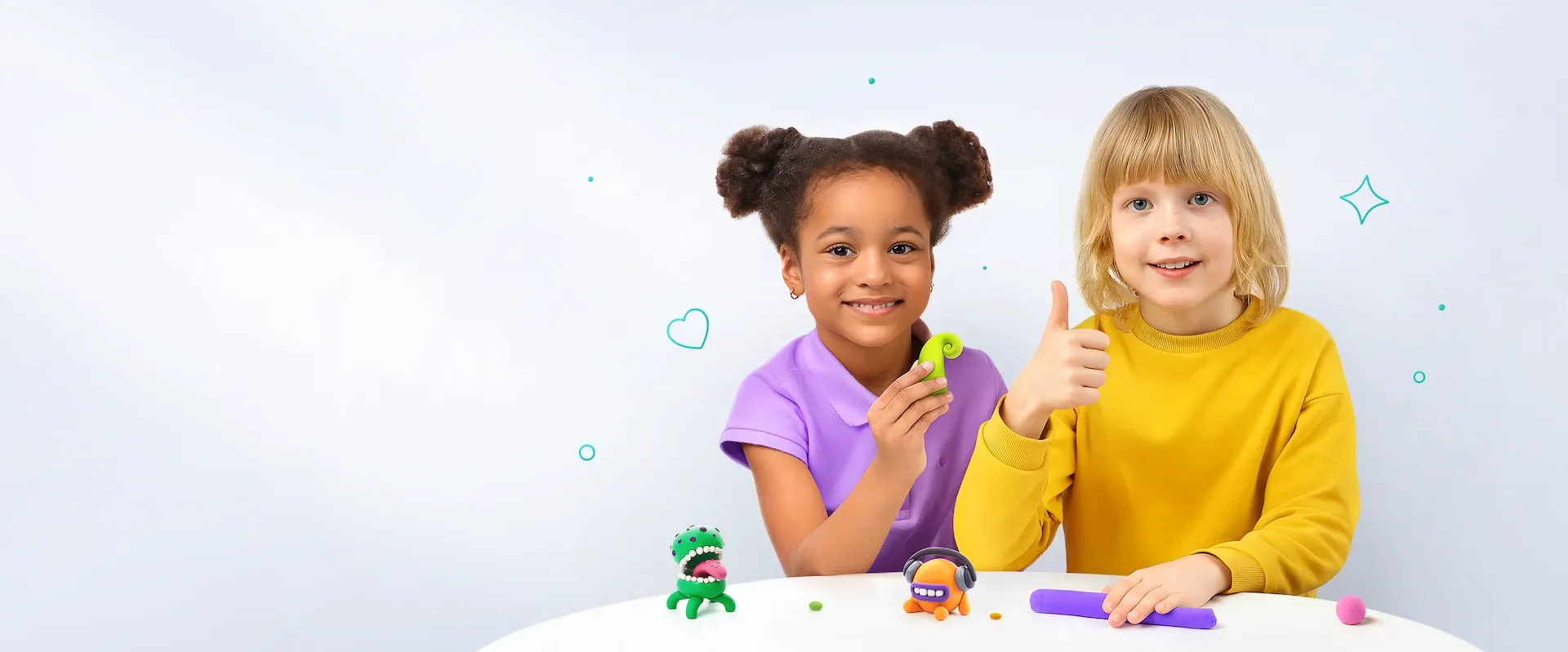 SCULPT AND PLAY WITH AIR-DRY CLAY